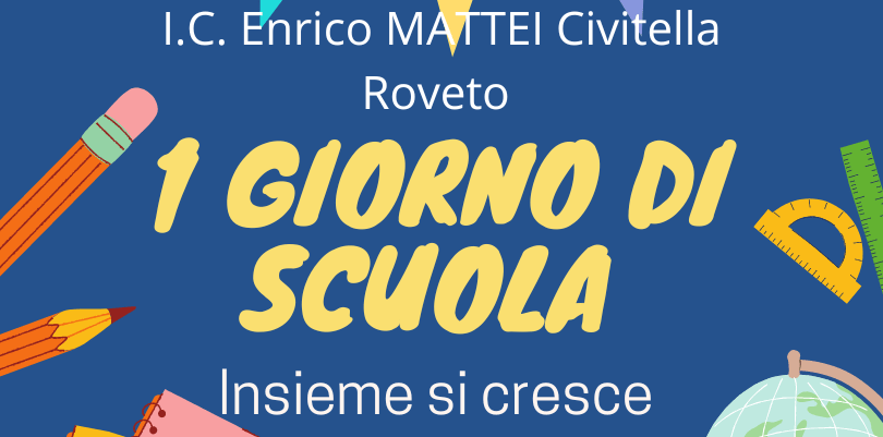 Il Primo Giorno di Scuola all’IC Mattei di Civitella Roveto: Insieme si cresce!